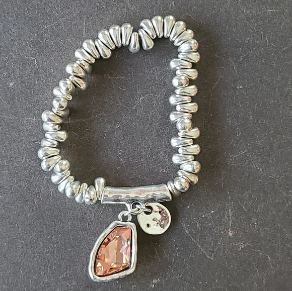 STALAGMITA • Bohemian Bracelet with Swarovski Rose Crystal